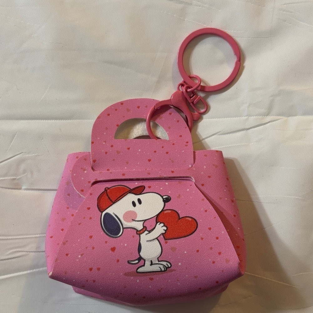 Snoopy Mini Bag Keychain/Bag Charm